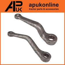 Pair of Steering Box Link Drop Arms for Massey Ferguson FE 35 133 135 X Tractor