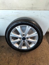08-14 FORD FIESTA Mk7 15" INCH ALLOY WHEEL 8V21-1007-GA 195/50R15 TYRE (REF2)