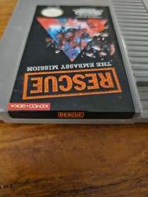 Rescue: The Embassy Mission (Nintendo NES, 1990) Cartridge Only, Tested/Working