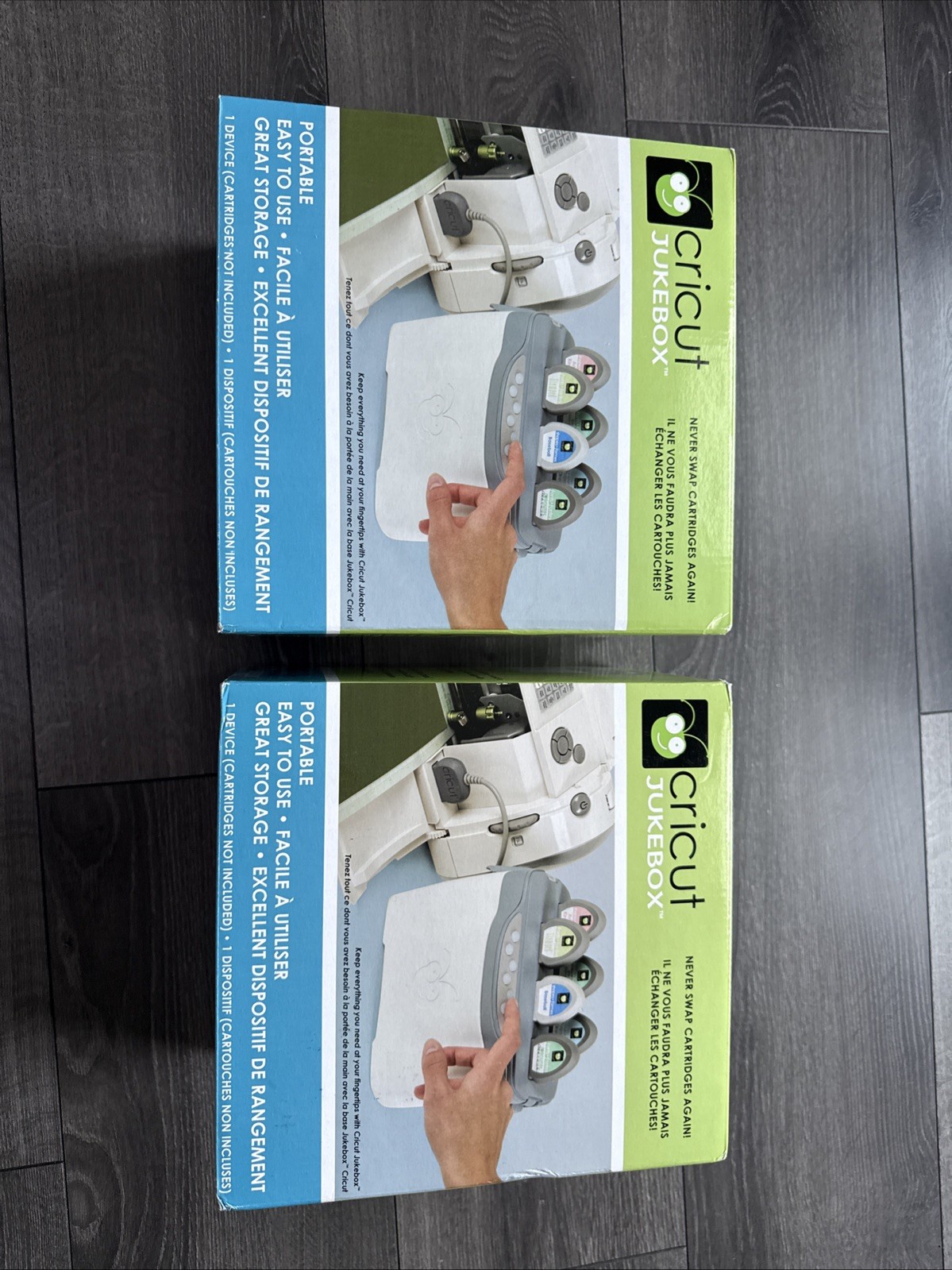 Cricut Jukebox Portable Cartridge Station 2-Pack Bundle