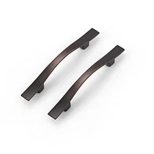  Pack 3 Inch Bronze Drawer Pulls, Hole Center：3 inch（76mm） 5 Oil Rubbed Bronze
