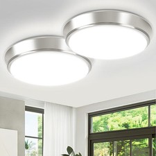 13 Inch 36W Dimmable Flush Mount LED Ceiling Lights, 5CCT 2700K-6500K