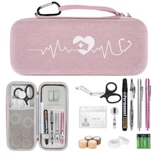 17 pcs Stethoscope Case Kit, Nursing School Essentials Include Stethoscope Case