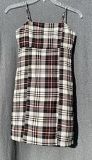 Plaid Minidress XS Tween Diva Sz 12 Juniors