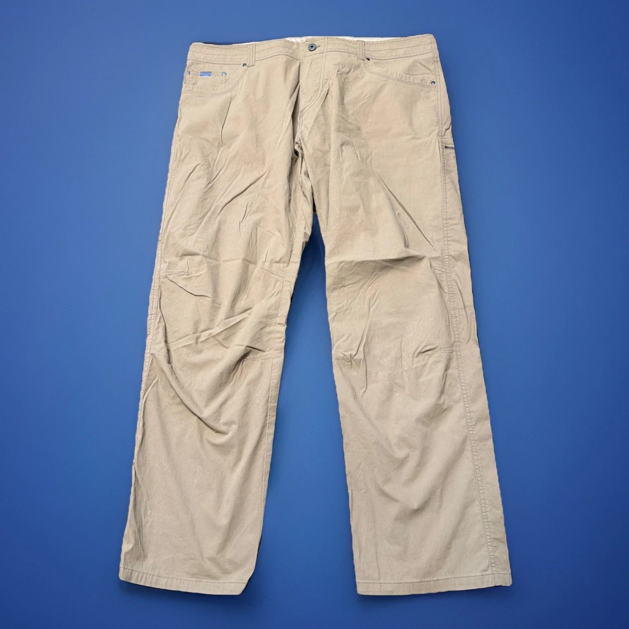Kuhl Revolver Size 42x32 Pants Beige Vintage Patina Outdoor UV Breathable