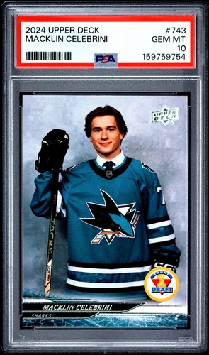 2024 Macklin Celebrini #743