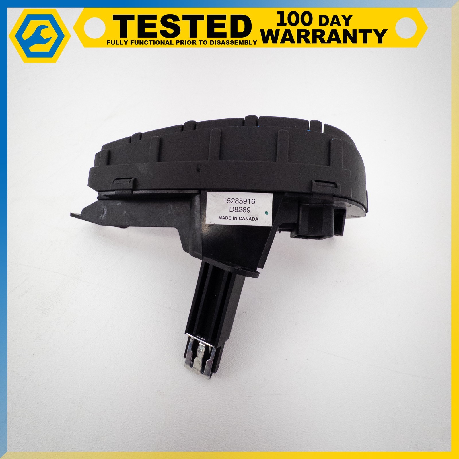 05-13 CORVETTE C6 FRONT RIGHT DRIVER INFORMATION CENTER SWITCH BUTTON OEM