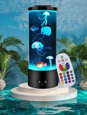 Jellyfish Lamp with 16 Colors Changing for Relax Mood Light Gift with USB for...