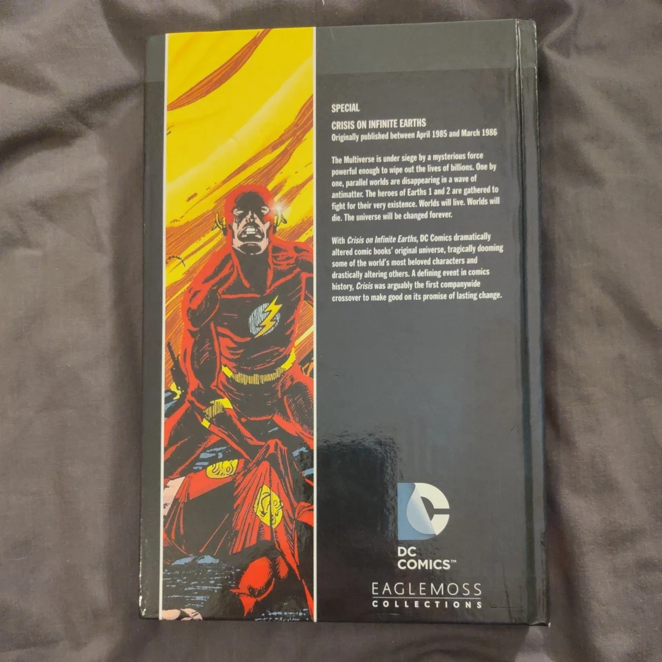 CRISIS ON INFINITE EARTHS DC Comics Graphic Novel Collection Eaglemoss Special - Image 3 of 4