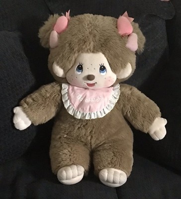 MONCHHICHI GIRL, 23'' JUMBO PLUSH, 30TH ANNIVERSARY, GIFT FROM ANGEL, 2004!