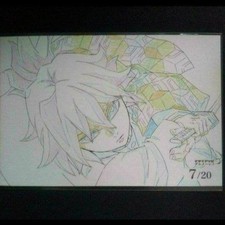 Demon slayer Machiasobi Gourmet Hunt Postcard Giyu Tomioka