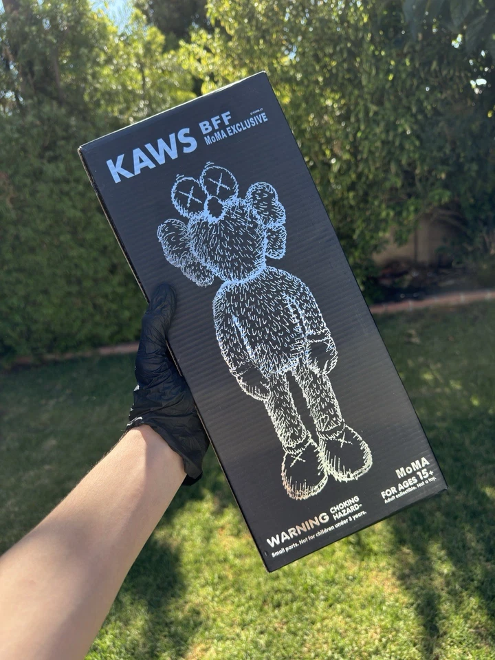 KAWS Companion BFF Vinyl Red Figure - Image 2 of 4
