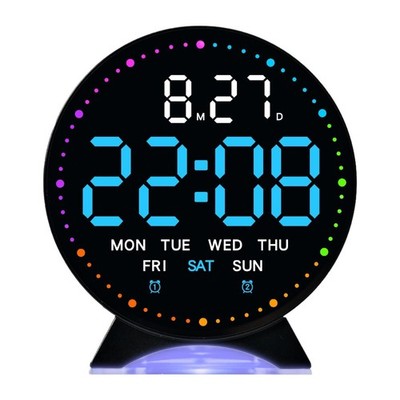 Wecker mit großem LED-Display, Timerfunktion, geräuschlos, einstellbarer