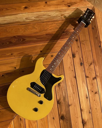 Gibson Billie Joe Armstrong Les Paul Junior Doublecut TV Yellow
