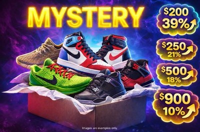 Fixed Sneaker Box   Jordan s Nikes Yeezy | Hype Shoes |$200+ Value Guaranteed!!