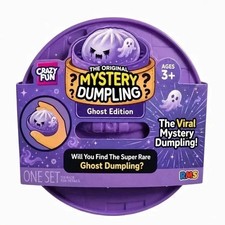 Glitter Halloween Ghost Dumplings Squishy Soft Slow Rebound Resilience Decompres