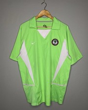 Nigeria National Soccer Team 2002 2004 Home Jersey Nike Vintage Size XL Men's