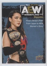 2021 Upper Deck AEW All Elite Wrestling AEW Magazine Hikaru Shida #88 0h81