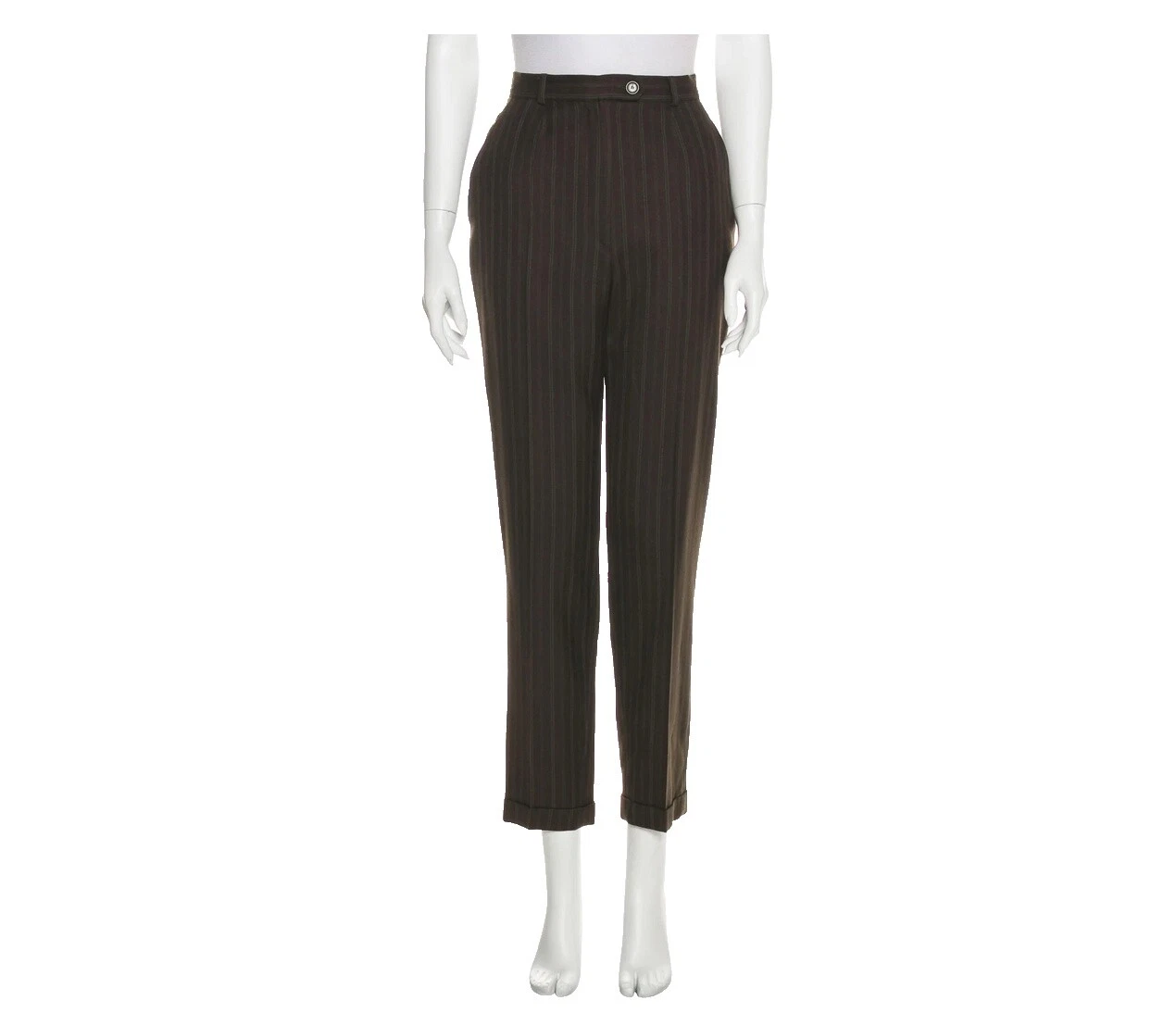 Dolce&Gabbana Wool Brown Pants for Women