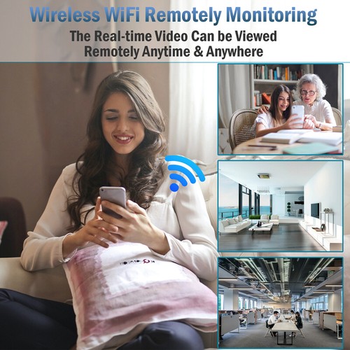 Mini Hidden Wireless Nanny Camera Wifi IP Home Security 1080P HD NightVision Cam - Picture 7 of 14