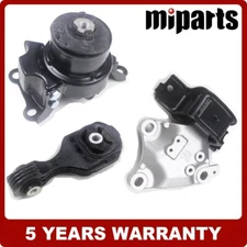 Motor And AUTO Trans Mount Set 3PCS Fit For 2015-2020 Honda EX EX-L 1.5L