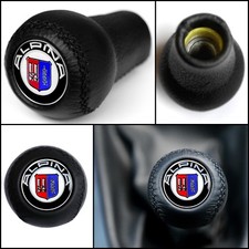 Alpina Leder Schaltknopf Schaltknauf BMW E21 E12 E10 E9 E3 2002 1802 Geschraubt