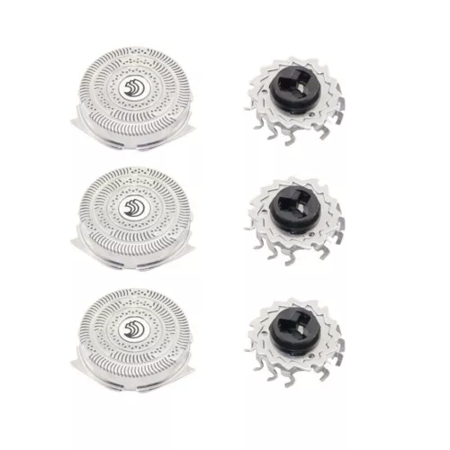 3pcs Philips Norelco Genuine Replacement HQ9/52 Shaving Heads For Shaver Series - Picture 3 of 6