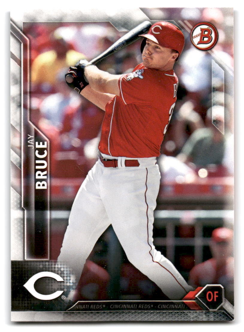 Jay Bruce 2016 Bowman #103 Cincinnati Reds BASEBALL