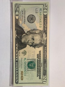 20 dollar bill serial number eg 76539767 2004 20 dollar bill serial number eg 76539767 2004