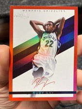 2008-09 Topps Signature Fascimile Red #TSRG Rudy Gay #863/869 Memphis Grizzlies