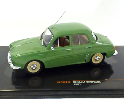IXO 1/43 Renault Dauphine 1961 Green Diecast Model Car