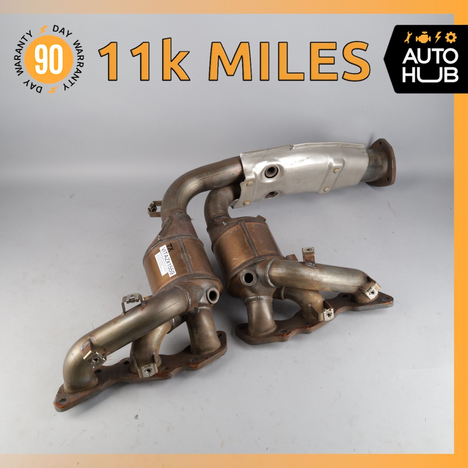 Aston Martin Rapide DB9 6.0L V12 Exhaust Manifold Downpipe Right Side OEM 11k