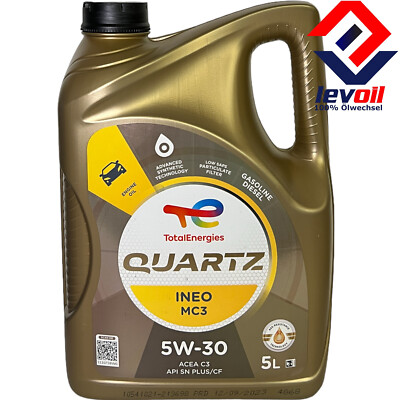 5 Liter TOTAL Quartz Ineo MC3 5W-30 Motoröl 5W30 C3 BMW LL-04 MB 229.52 KIA