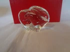 Steuben Crystal - American Eagle -  Hand Cooler Figurine Paperweight