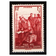 1941-Timbre france neuf**Pour nos prisonniers de guerre**Stamp-Yv.475