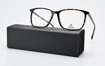 RODENSTOCK Germany Brille R5360 B 145 Glanz Schildpatt Rechteckig Eco Leicht L