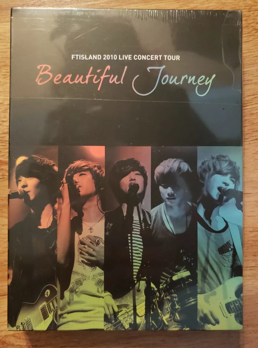 FT Island-2010 FTIsland Live (2 DISC) Beautiful Journey All Region Korean  Import