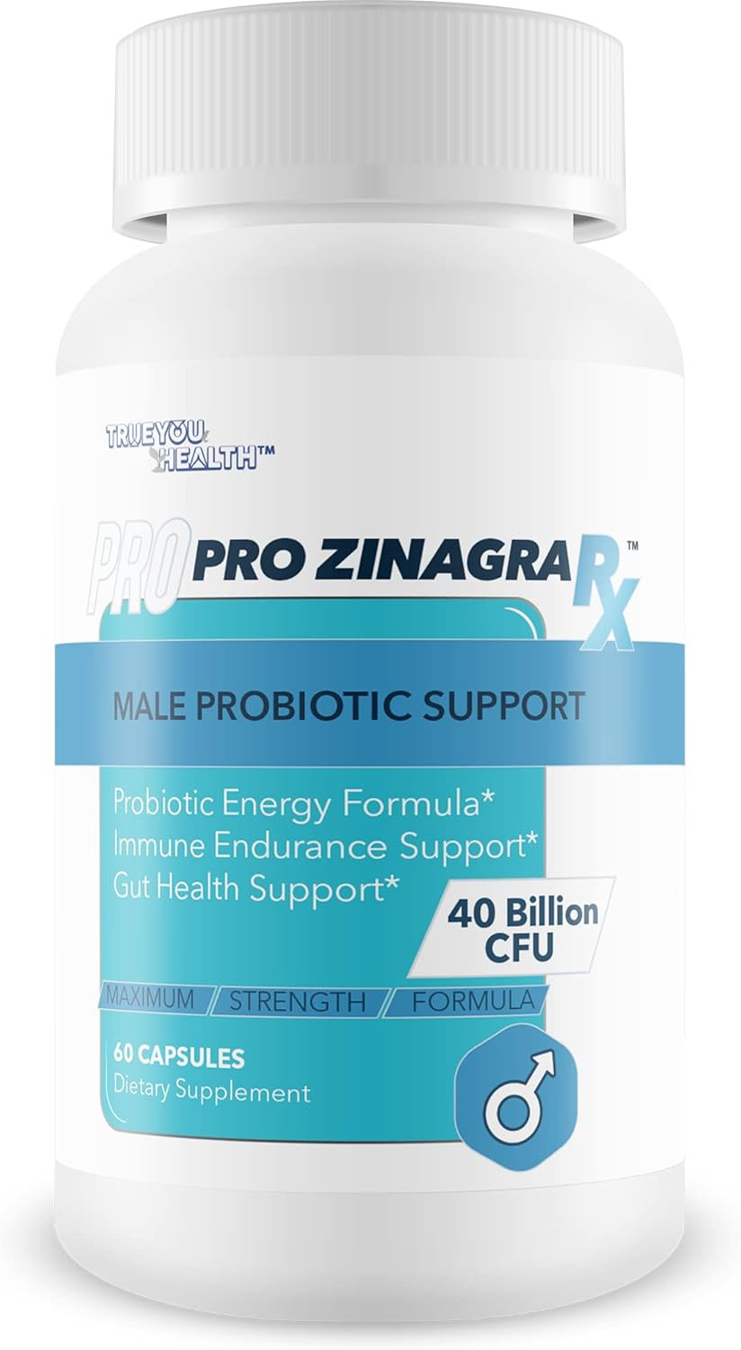 Pro Zinagra RX - Male Probiotic Support - Promote Increased Energy & Endurance -