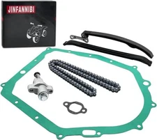 Cam Timing Chain Guides Tensioner Cover Gasket for Yamaha Big Bear 350 YFM350