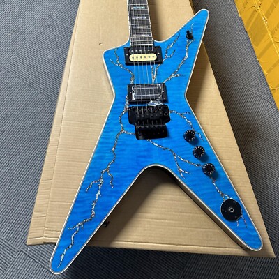 Washburn Dime 333 Dimebag Darrell Blue Electric Guitar 22Fret