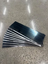 Heavy Duty Floor Scraper Blade 4" x 12" x .094" (10 pack)