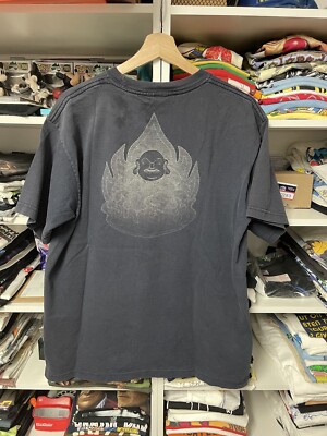 90s Vintage JNCO Roots Buddha Double Sided Graffiti Large | eBay