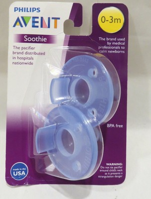 blue soothie pacifier