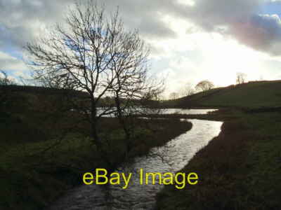 Foto 6x4 Winterburn Reservoir Flotten aufgenommen von der Brücke über Winterbu c2006