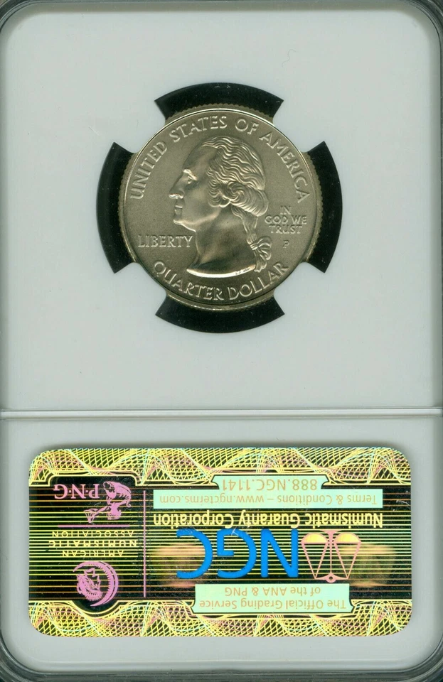 2006 P SOUTH DAKOTA QUARTER NGC MS69 SMS MAC FINEST REGISTRY MAC SPOTLESS * - Image 2 of 2