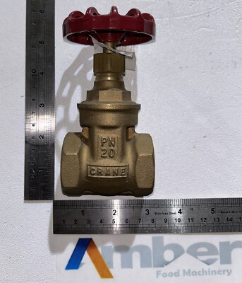 Kran K12105 1'' D151 ABSPERRSCHIEBER BSP PN20 BRONZE Absperrschieber