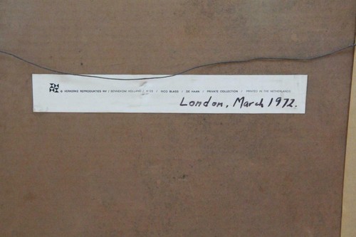 Póster Verkerke Rico Blass Gallo Verkerke de colección enmarcado MCM impreso en Países Bajos '73 - Imagen 7 de 12