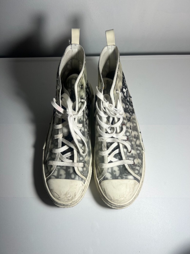 Size 10 - Dior B23 High Dior Oblique - Shawn Bee Embroidery