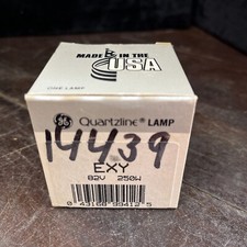 GE EXY Quartzline Projection Lamp 300W 82V NOS