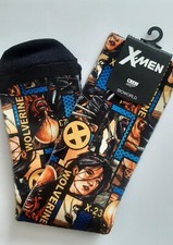 X-Men Wolverine Crew Socks BIO World 2-Pack Crew Socks 10-13 shoe size 8-12